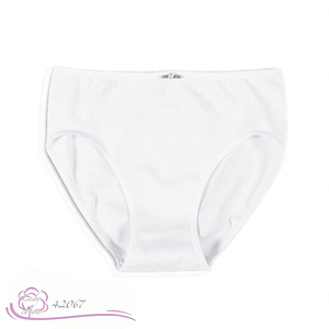 La fleur, culotte enfant en coton de marque AVET blanc - lady-coton