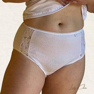 culotte 100% coton pour femme couleur blanc marque Avet