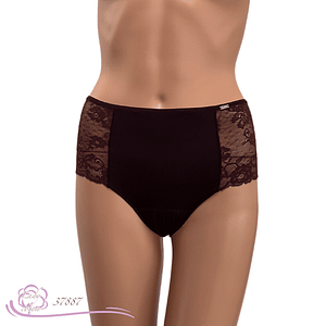 La suprême, culotte eucalyptus de marque AVET violine face - lady-coton