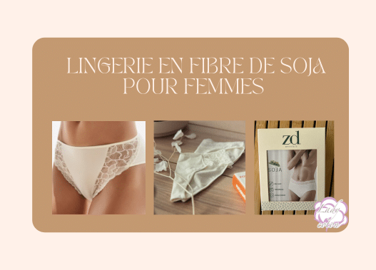 lingerie en fibre de soja pour femmes