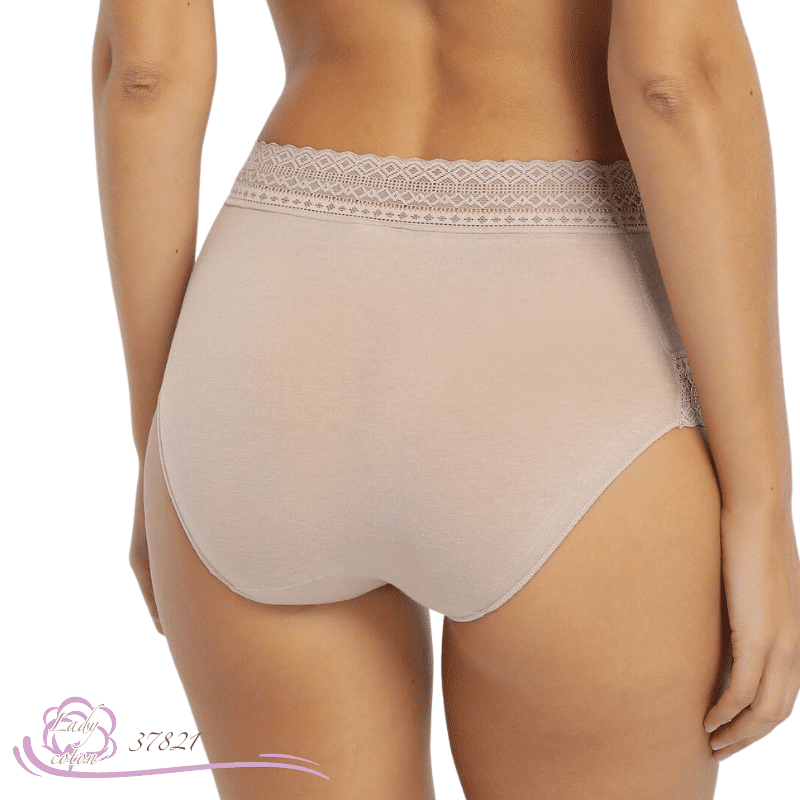 Le boxer coton délicat de marque AVET - lady-coton sable dos